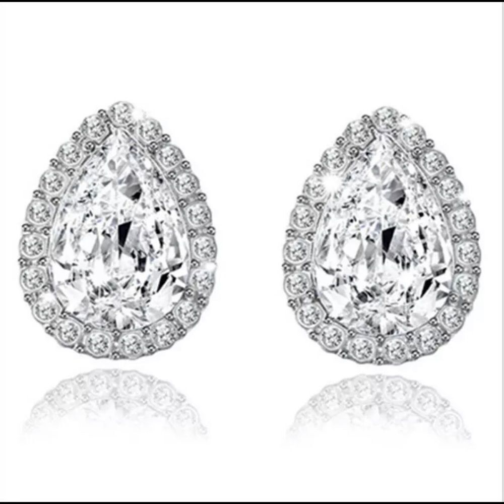 + Silver Diamond Earrings